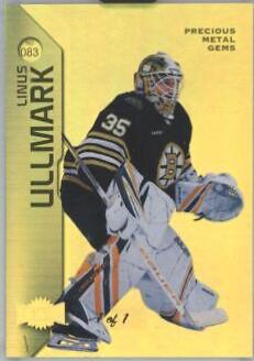 Linus Ullmark [Gold Precious Metal Gems] #83