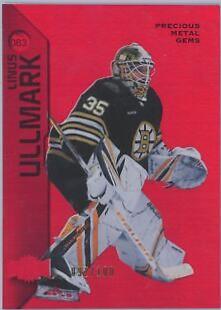 Linus Ullmark [Red Precious Metal Gems] #83
