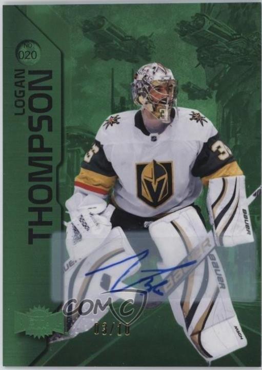 Logan Thompson [Green Autograph] #20