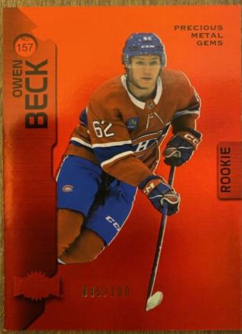 Owen Beck [Red Precious Metal Gems] #157