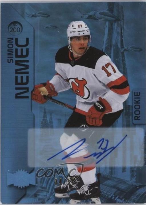 Simon Nemec [Blue Autograph] #200