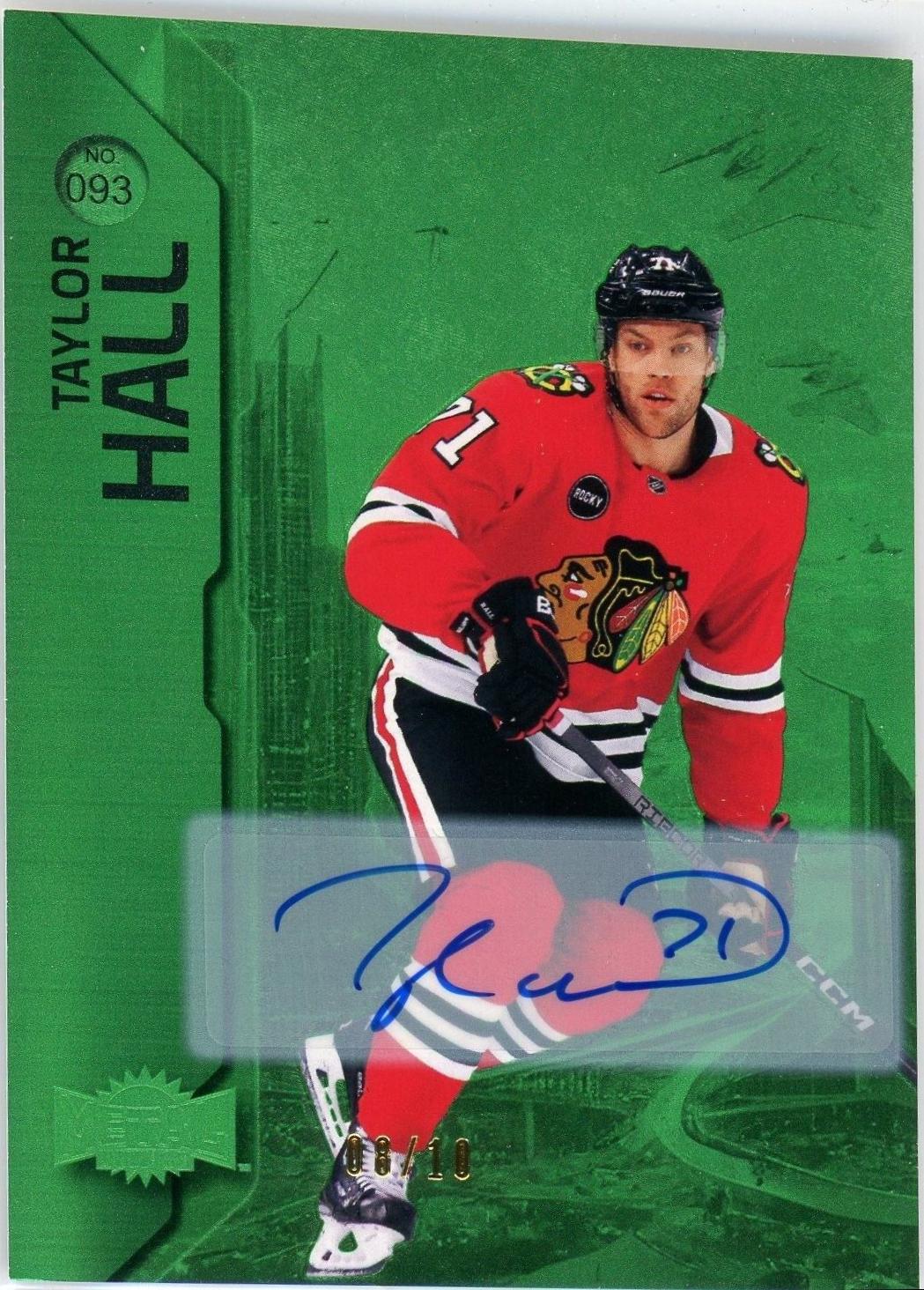 Taylor Hall [Green Autograph] #93