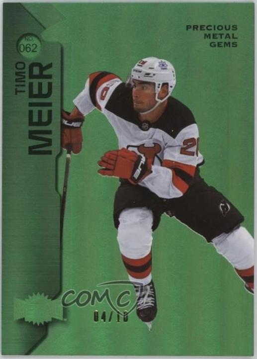 Timo Meier [Green Precious Metal Gems] #62