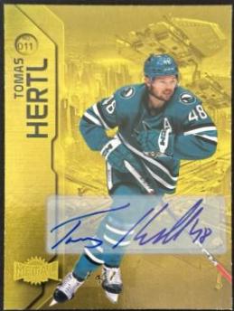 Tomas Hertl [Gold Autograph] #11