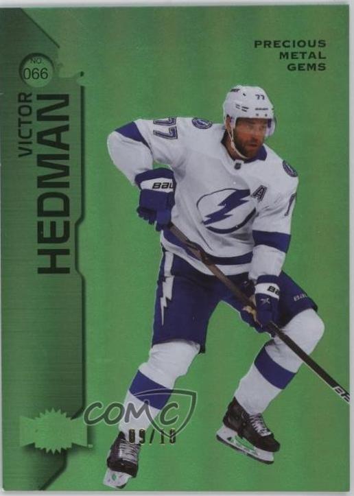 Victor Hedman [Green Precious Metal Gems] #66