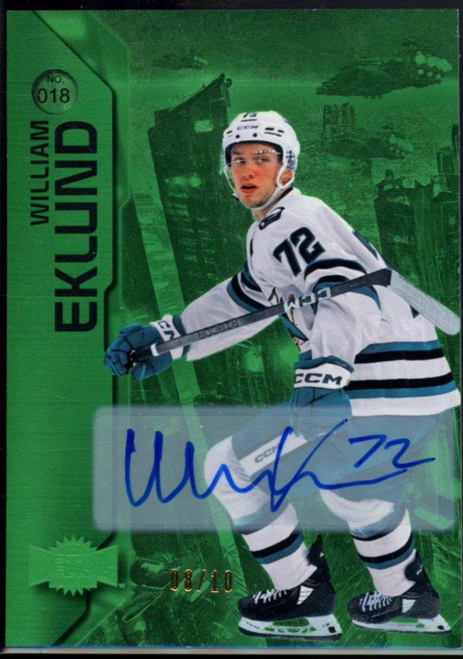 William Eklund [Green Autograph] #18
