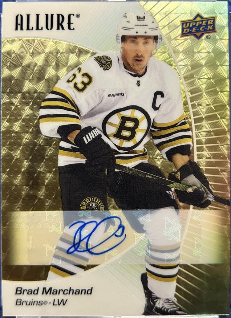Brad Marchand [Golden Treasures Autograph] #90