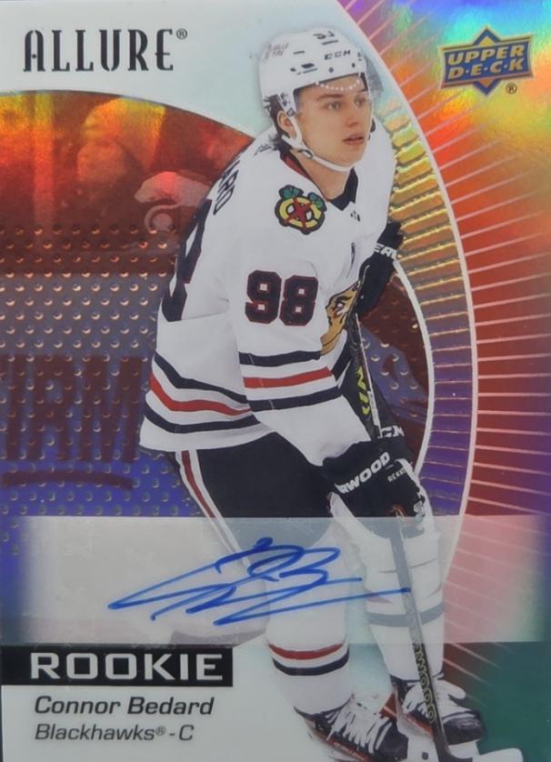 Connor Bedard [Red Rainbow Autograph] #102