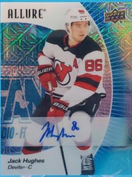 Jack Hughes [Blue Line Autograph] #97