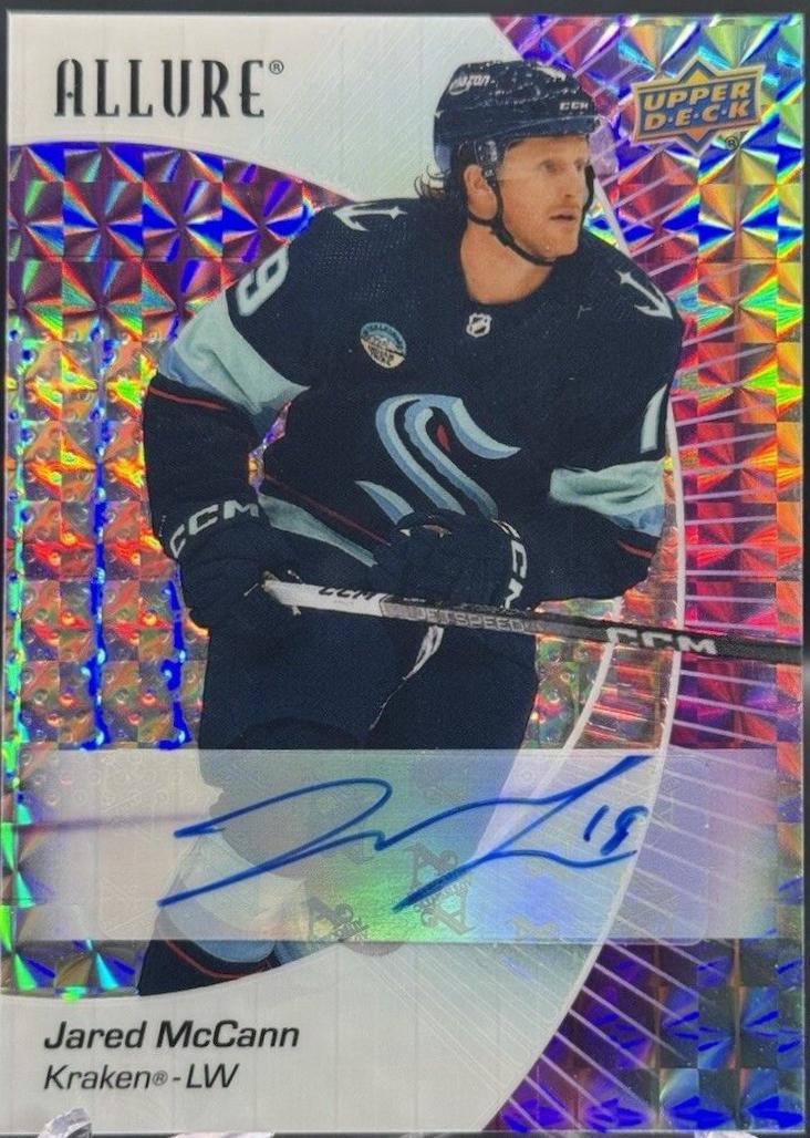 Jared McCann [Purple Diamond Autograph] #69