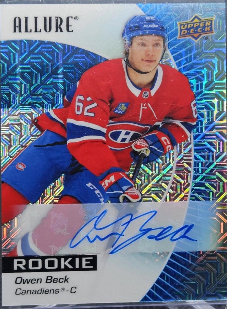 Owen Beck [Blue Line Autograph] #148