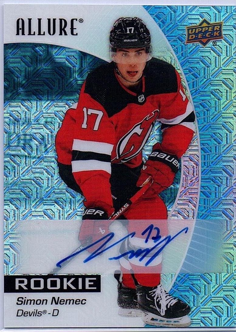 Simon Nemec [Blue Line Autograph] #123