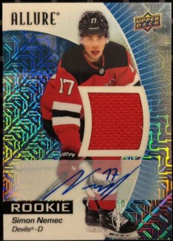 Simon Nemec [Purple Diamond Auto Patch] #123