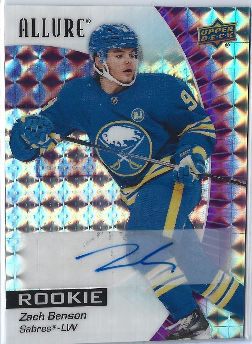 Zach Benson [Purple Diamond Autograph] #115