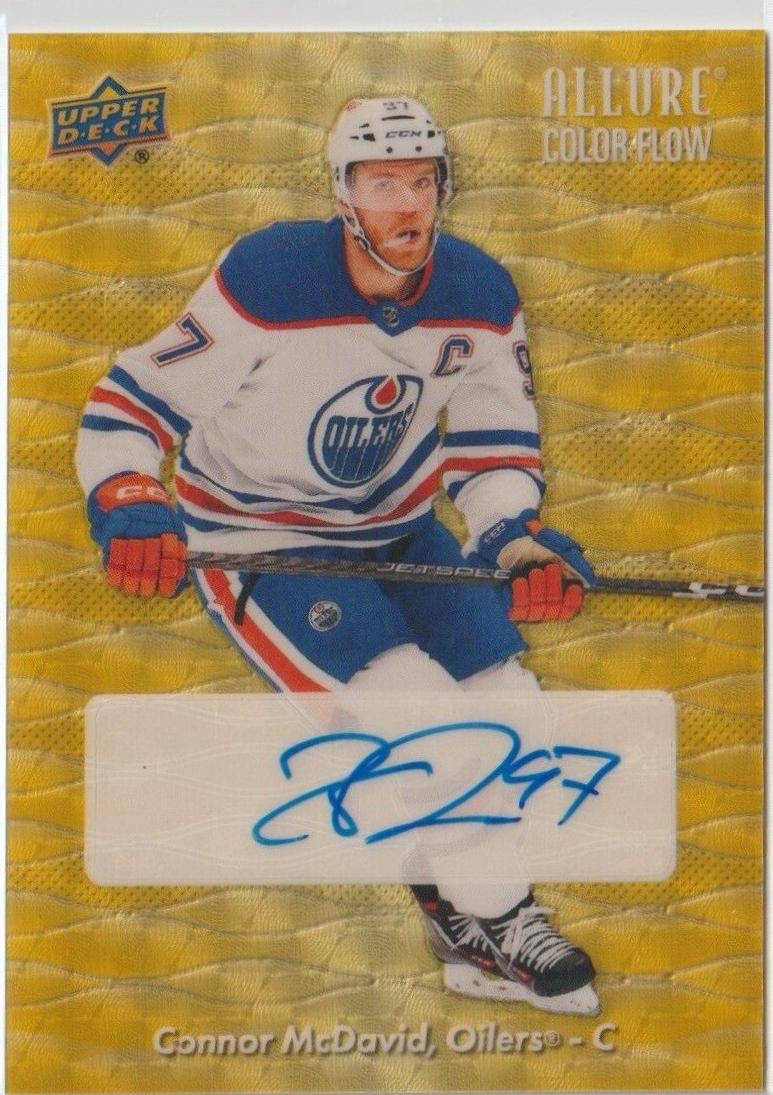 Connor McDavid [Golden Treasures Autograph] #CF-1