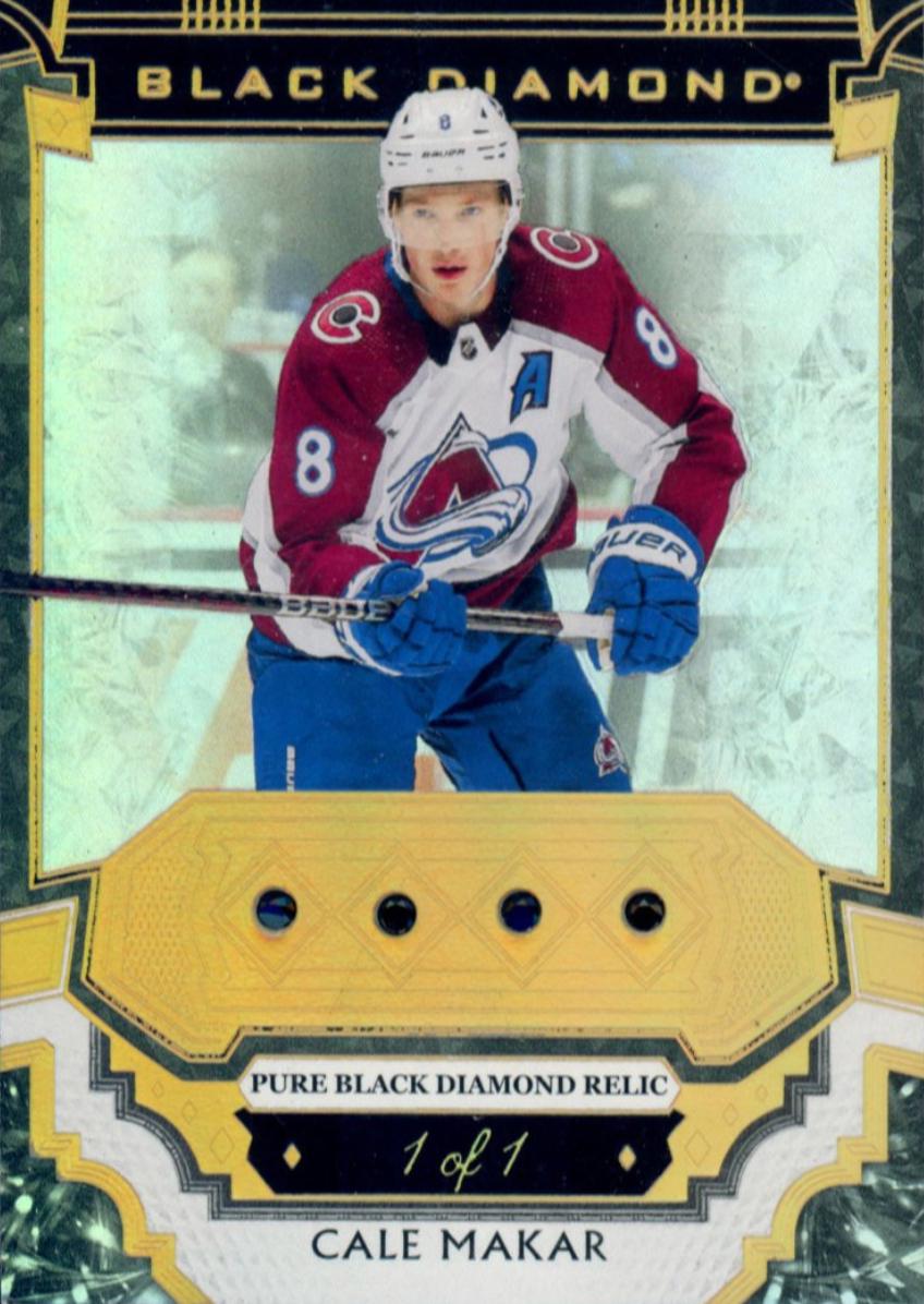Cale Makar [Pure Black Diamond Relic] #BDB-MA