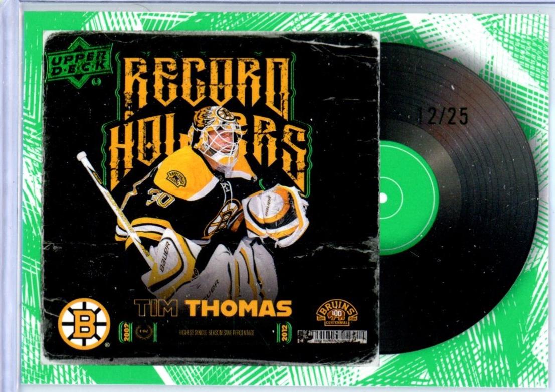 Tim Thomas [Lucky Green] #125