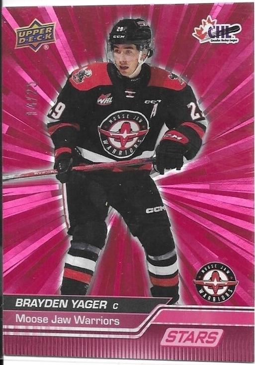 Brayden Yager [Outburst Red Stars] #350