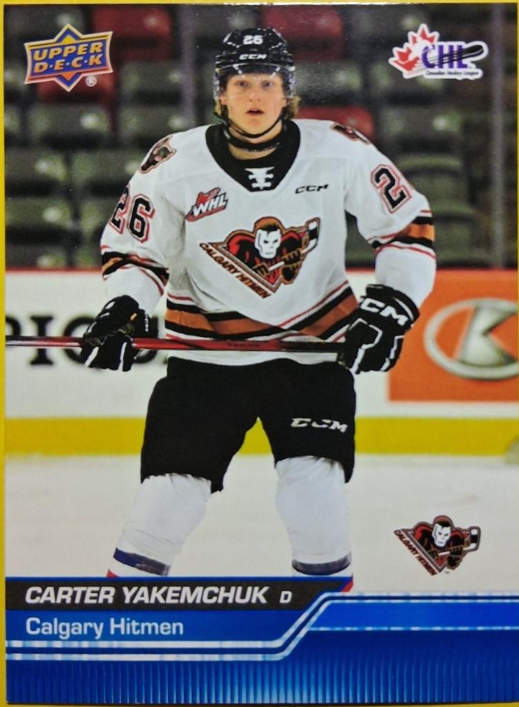 Carter Yakemchuk [Blue] #280