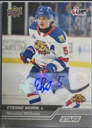 Etienne Morin [Autograph] #342
