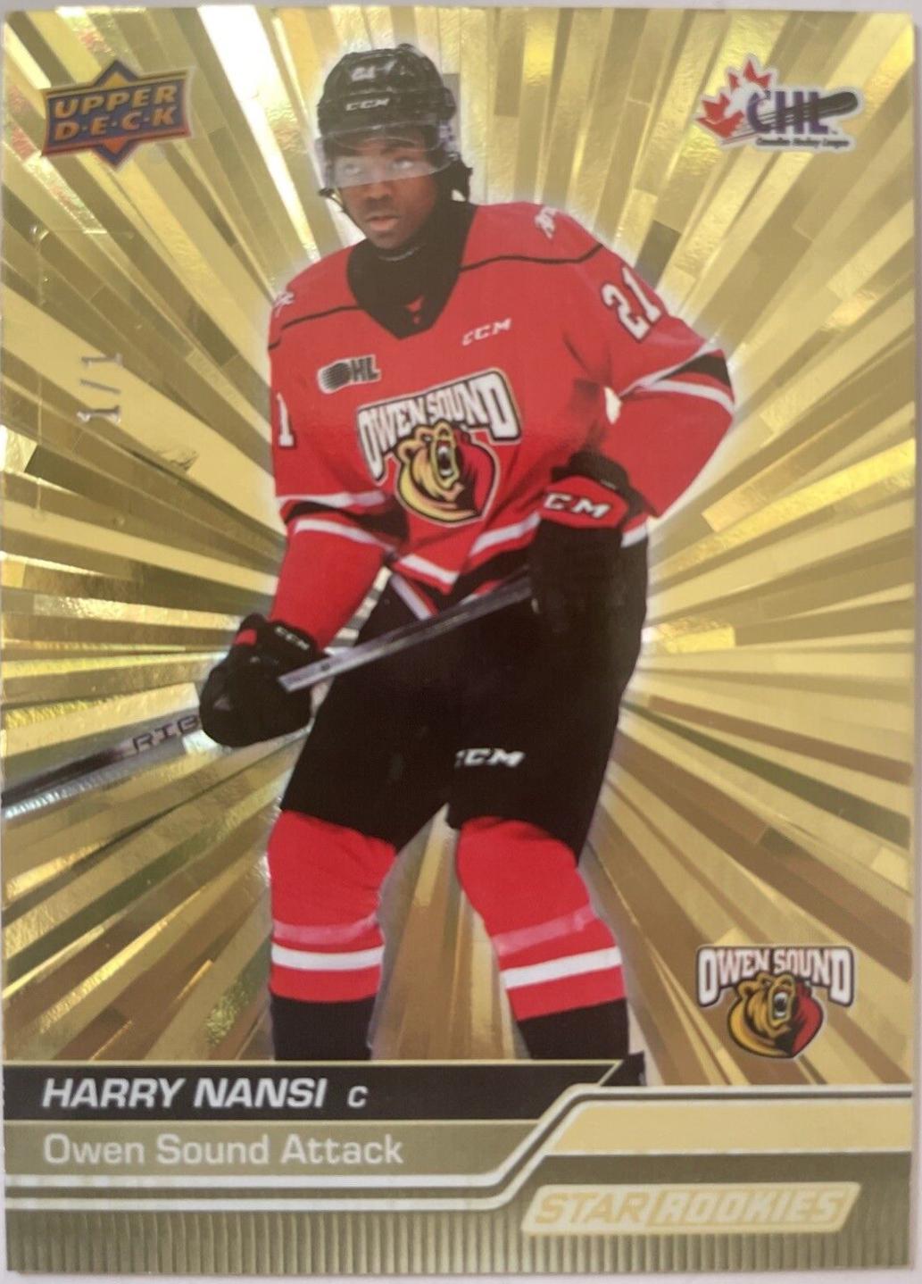 Harry Nansi [Outburst Gold Star Rookie] #373