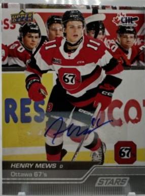 Henry Mews [Autograph] #348