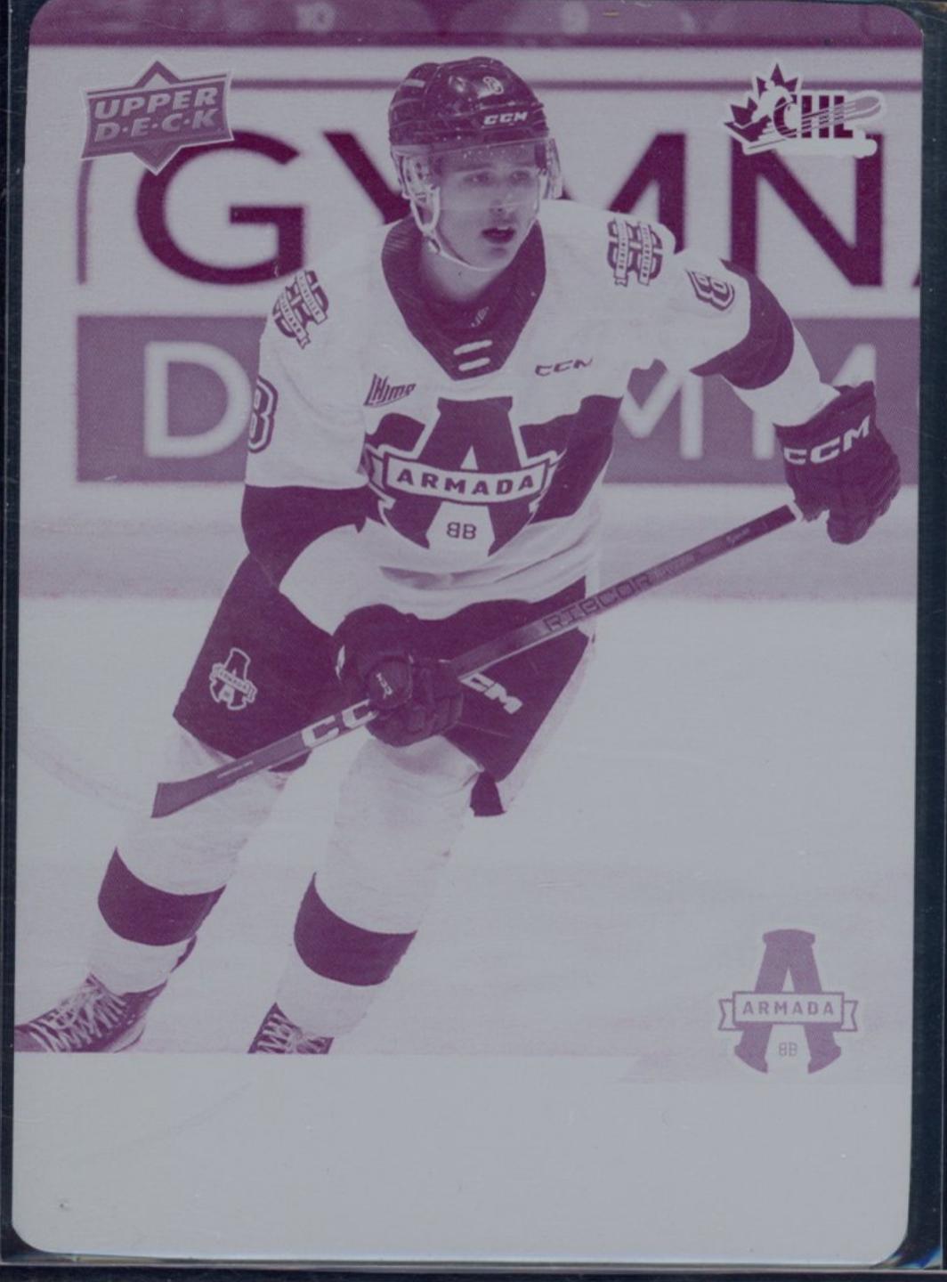 Justin Carbonneau [Printing Plate] #76