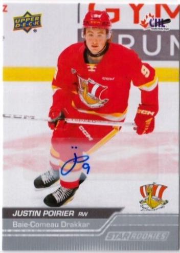 Justin Poirier [Autograph] #397