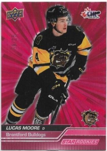 Lucas Moore [Outburst Red Star Rookie] #390