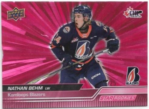 Nathan Behm [Outburst Red Star Rookie] #398