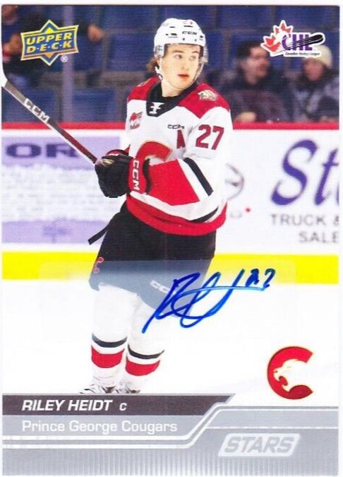 Riley Heidt [Autograph] #323