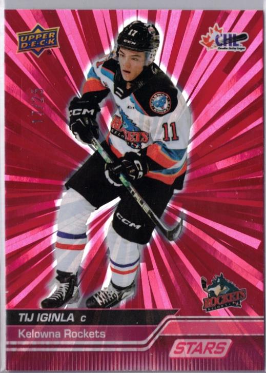 Tij Iginla [Outburst Red Stars] #303