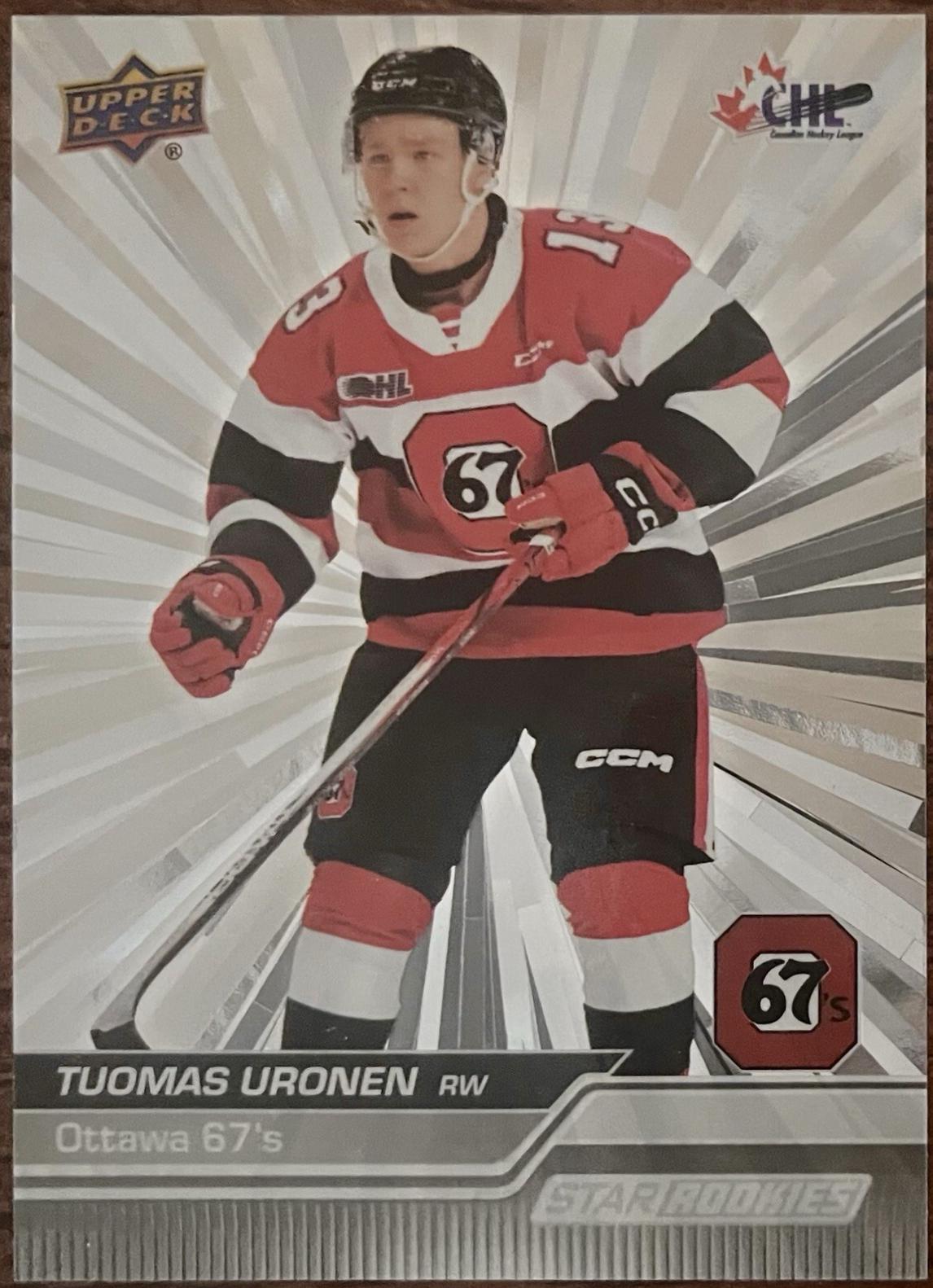 Tuomas Uronen [Outburst Star Rookie] #394