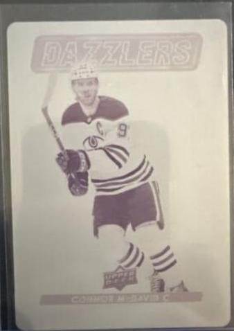 Connor McDavid [Printing Plate] #DZ-86