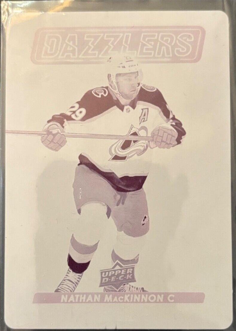 Nathan MacKinnon [Printing Plate] #DZ-87