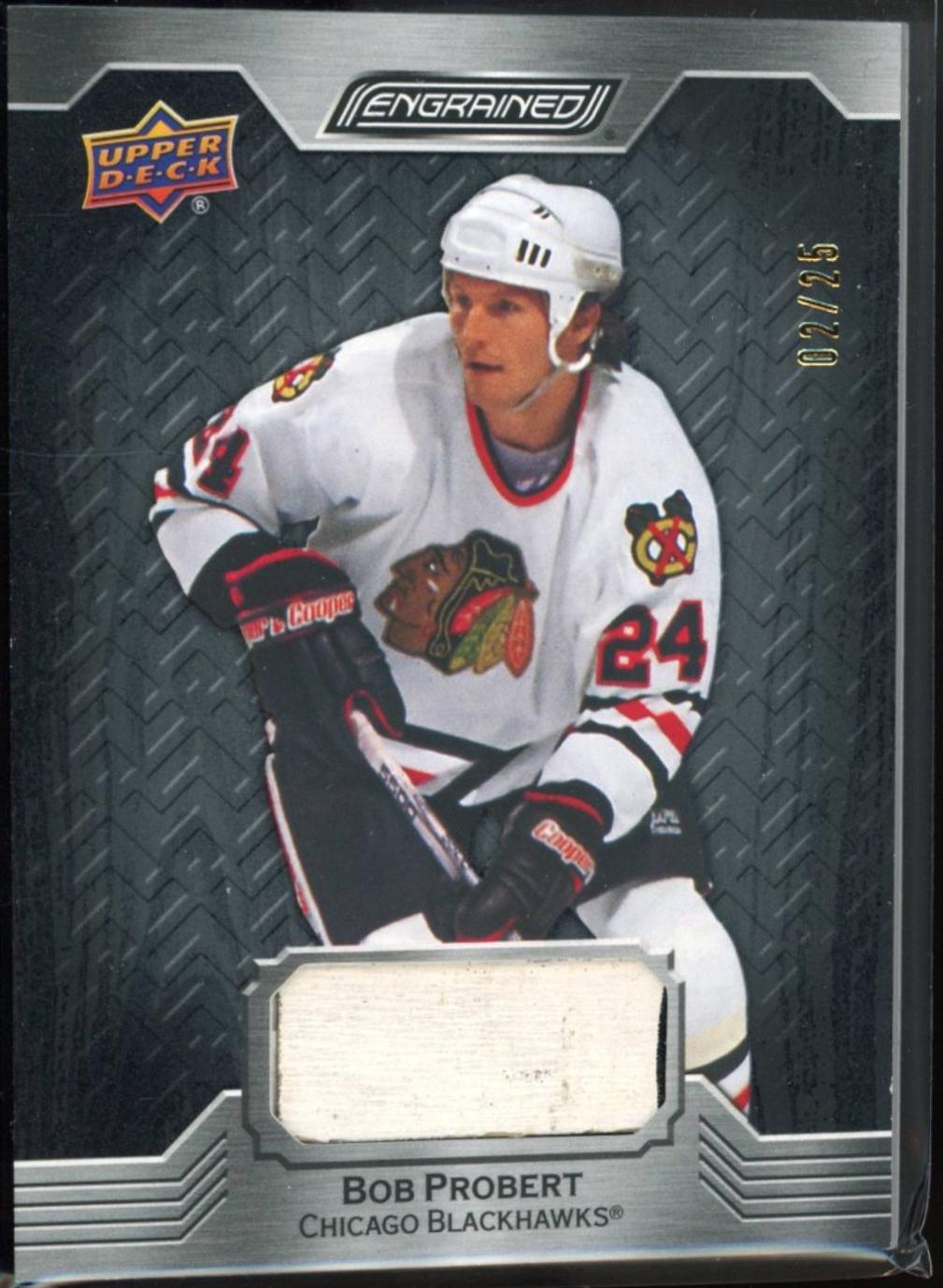 Bob Probert [Ebony Memorabilia] #81