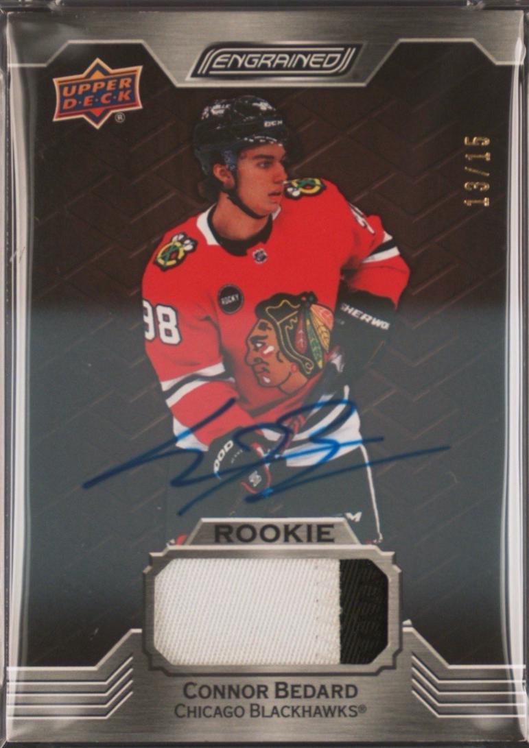 Connor Bedard [Mahogany Autograph Memorabilia] #101