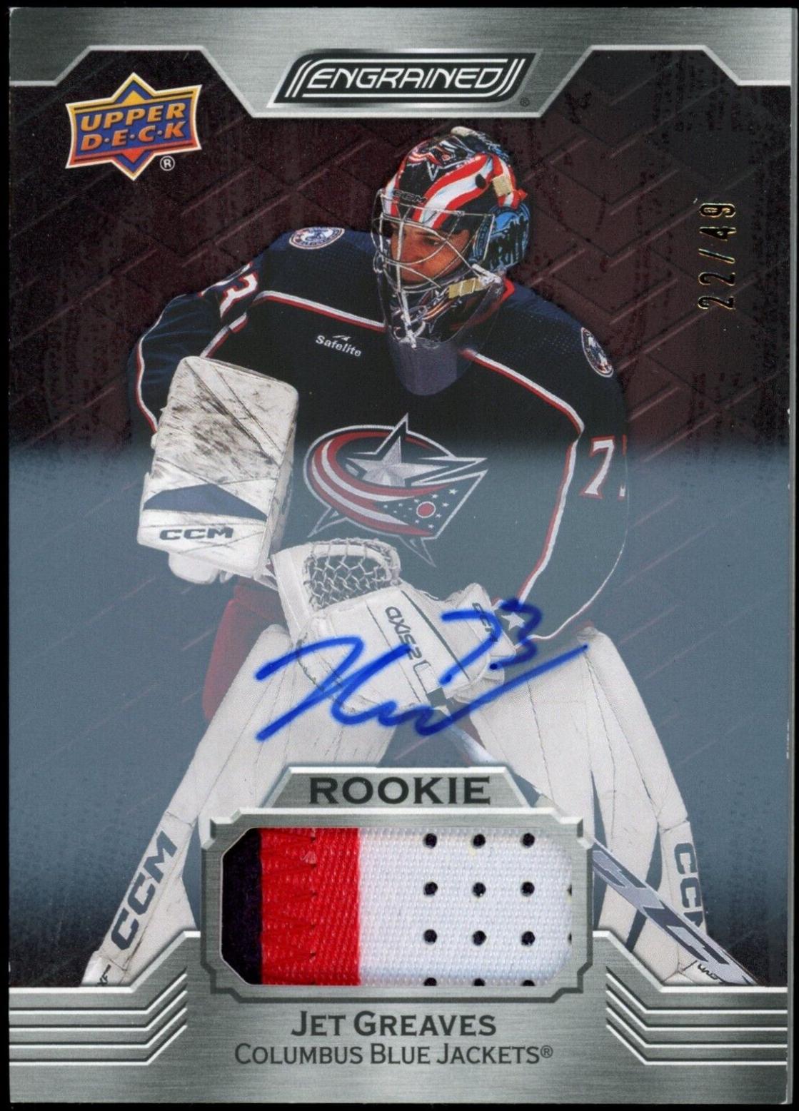 Jet Greaves [Mahogany Autograph Memorabilia] #125