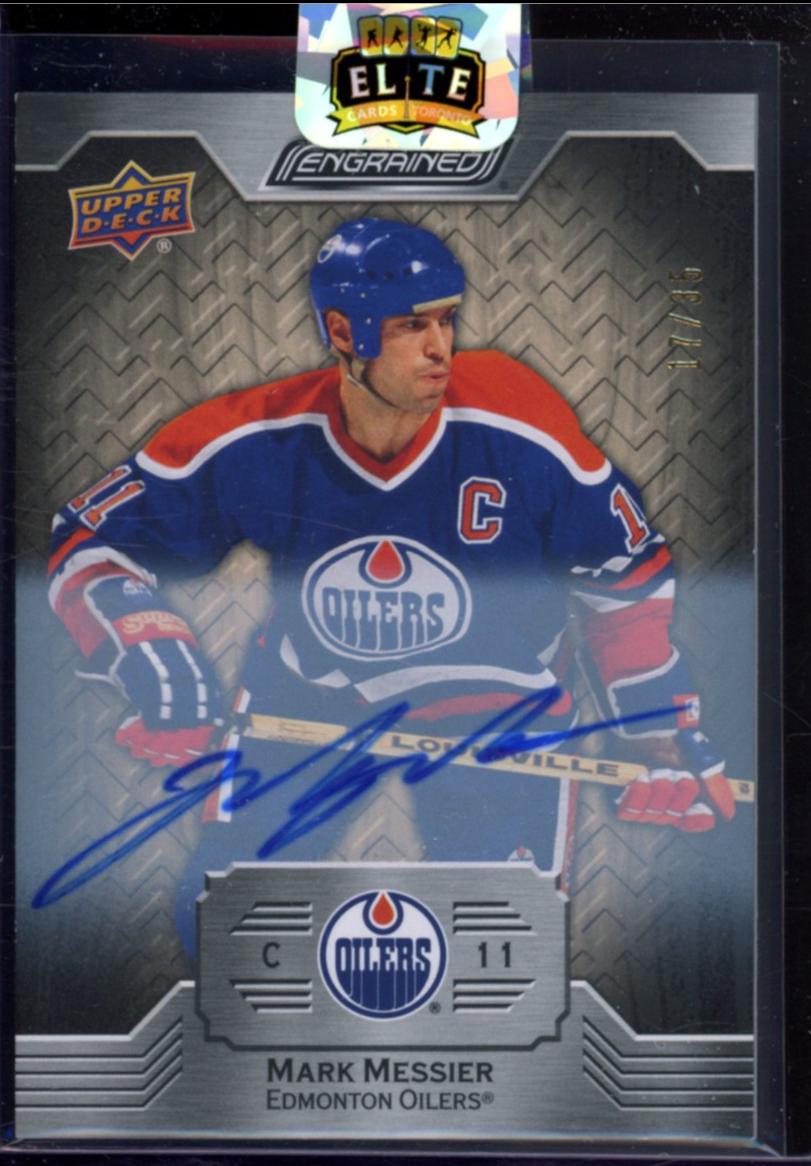 Mark Messier [White Birch Autograph] #88