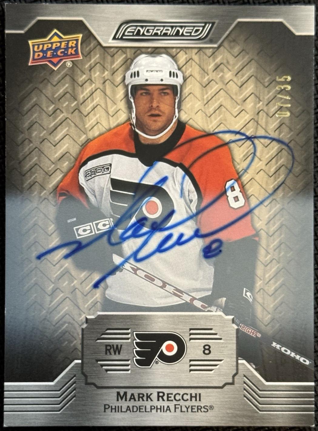 Mark Recchi [White Birch Autograph] #75