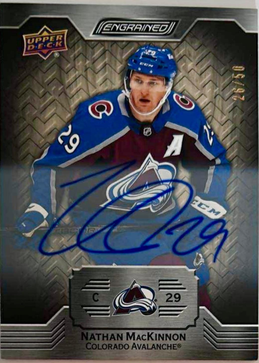 Nathan MacKinnon [White Birch Autograph] #27