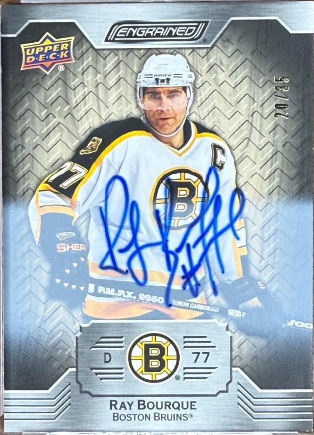 Ray Bourque [White Birch Autograph] #100