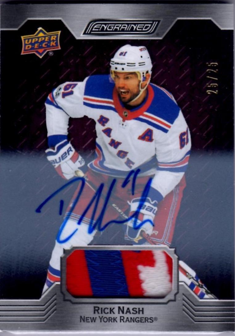 Rick Nash [Mahogany Autograph Memorabilia] #82