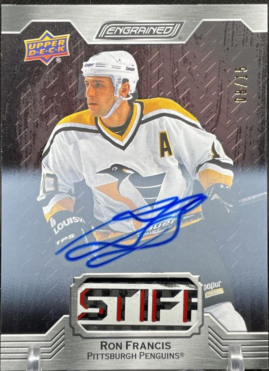 Ron Francis [Rosewood Autograph Memorabilia] #97