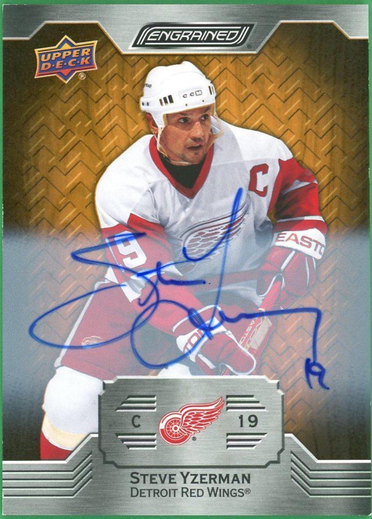 Steve Yzerman [Autograph] #67
