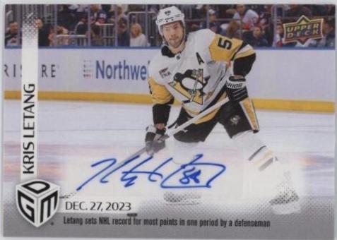 Kris Letang [Autograph Achievement] #41