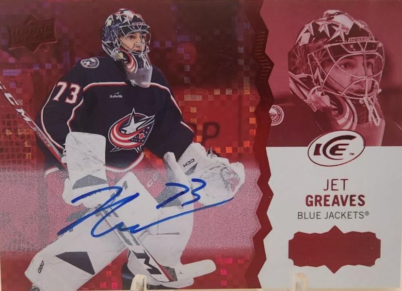 Jet Greaves [Red Autograph] #134