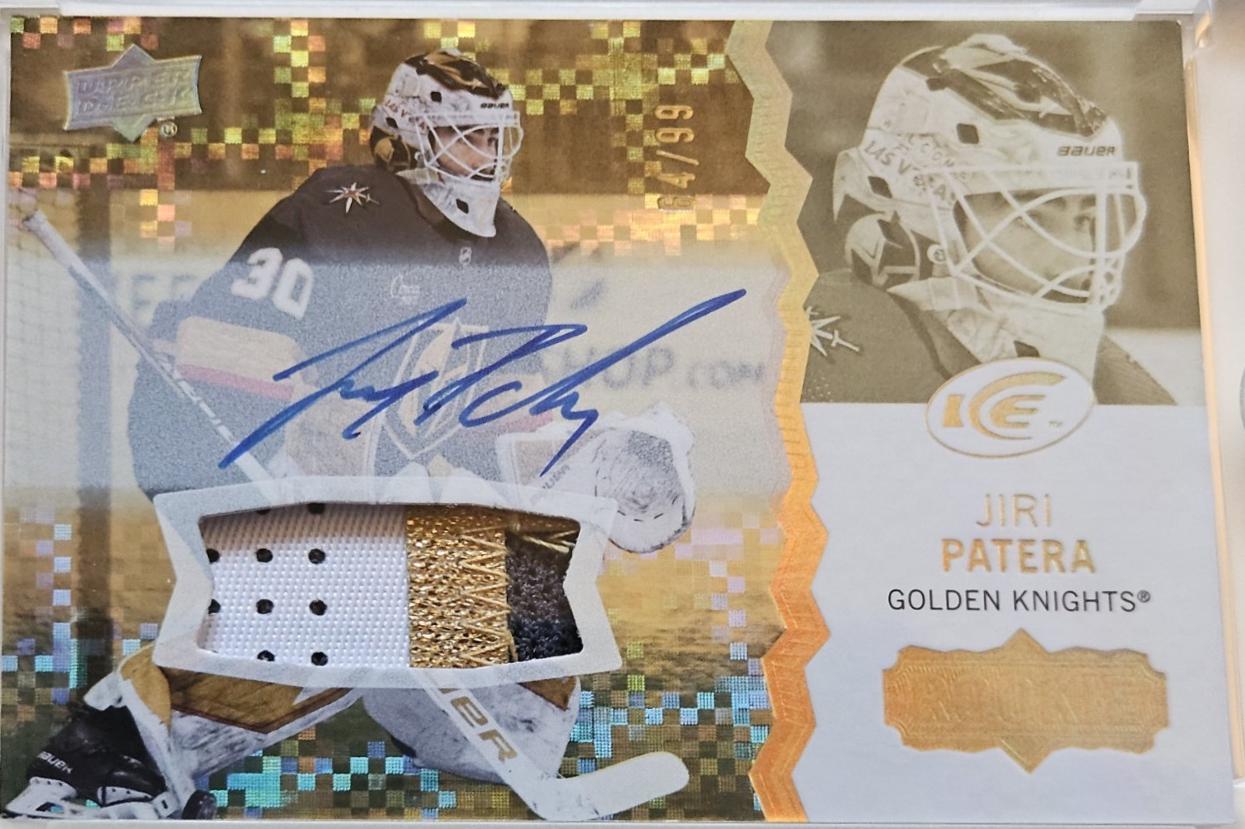 Jiri Patera [Gold Patch Autograph] #118