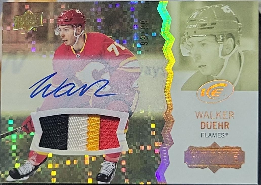 Walker Duehr [Gold Patch Autograph] #122