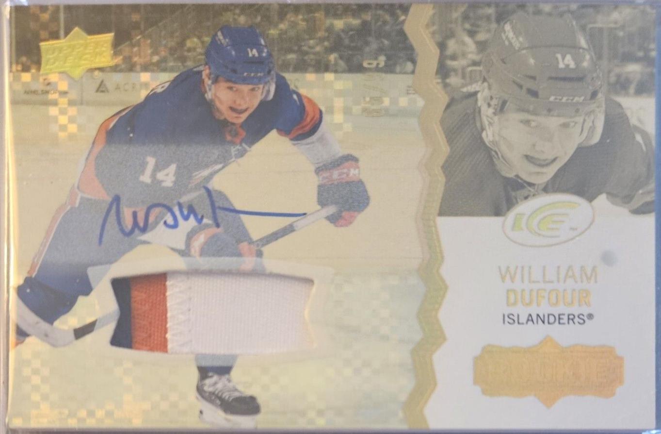 William Dufour [Gold Patch Autograph] #112